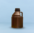 Brown HDPE Industrial Round Bottle/ Can – Food Grade, 1L & Custom Sizes