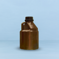 Brown HDPE Industrial Round Bottle/ Can – Food Grade, 1L & Custom Sizes